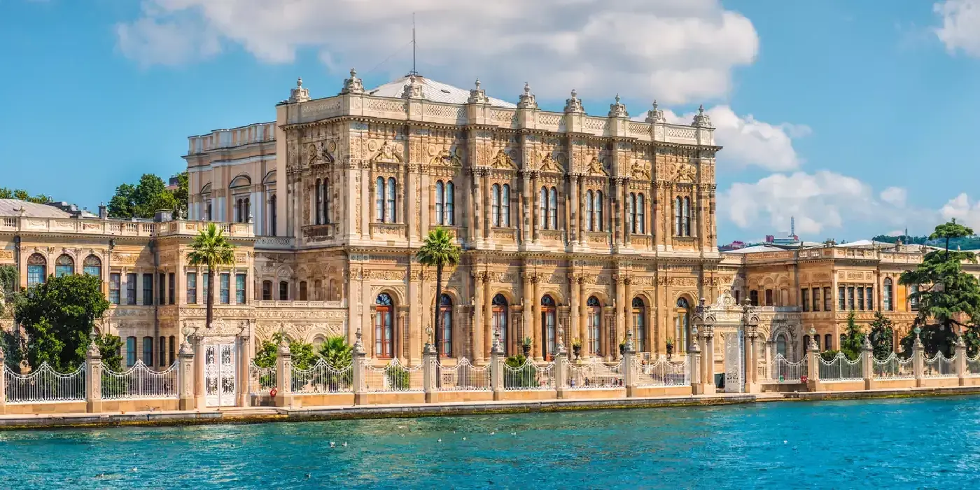 Inside Dolmabahçe Palace in Istanbul